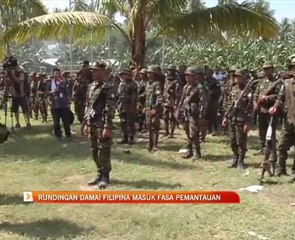 Rundingan damai Filipina masuk fasa pemantauan