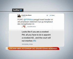 KPN arah ambil keterangan Zaid Ibrahim