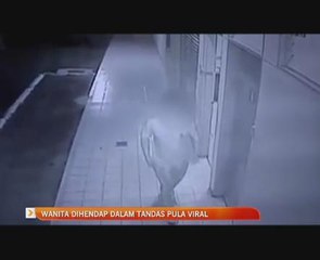 Wanita dihendap dalam tandas pula viral