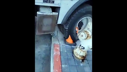 Ce cône de signalisation était plus dur qu'il n'y paraissait...