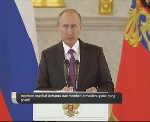 Putin sedia berganding bahu dengan Trump