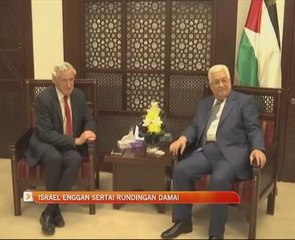 Israel enggan sertai rundingan damai