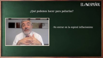 La pizarra de Garicano: cómo paliar los efectos de la guerra.