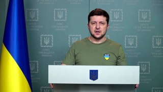 Ukraine president latest video
