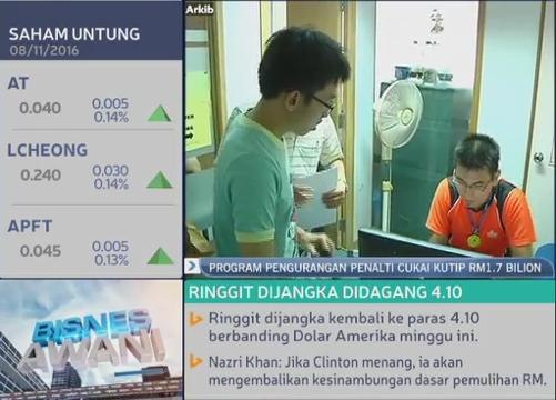 Program pengurangan penalti cukai kutip RM1.7 bilion