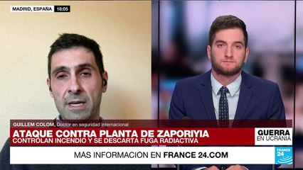Colom: "Se quiere cerrar la luz (en Ucrania) para incrementar la presión sobre la población"