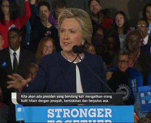 Clinton yakinkan warga kulit hitam AS