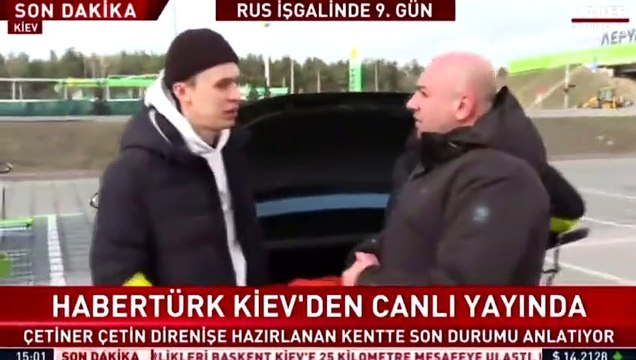 Olmayan İngilizcesi ile İngilizce röportaj yapmaya kalkan Çetiner Çetin'in kendini rezil ettiği o anlar!