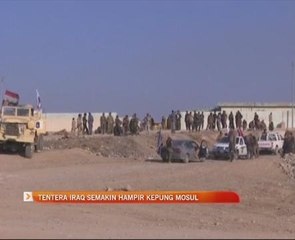 Tentera Iraq semakin hampir kepung Mosul