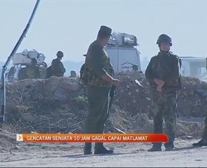 Gencatan senjata 10 jam gagal capai matlamat