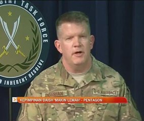 Kepimpinan DAISH 'makin lemah' - Pentagon