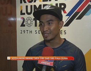 Azizulhasni Awang tarik diri dari Siri Piala Dunia