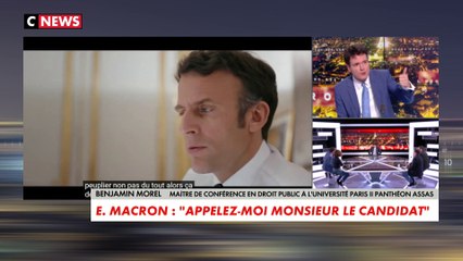 Benjamin Morel : «Il n'a pas intérêt à faire des propositions», à propos d'Emmanuel Macron