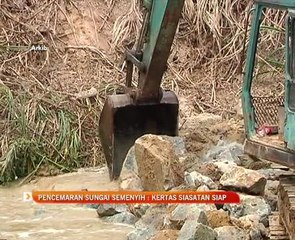 Pencemaran Sungai Semenyih: Kertas siasatan siap