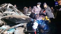 حادث سير مروع في المفرق.. وفاتان و3 إصابات
