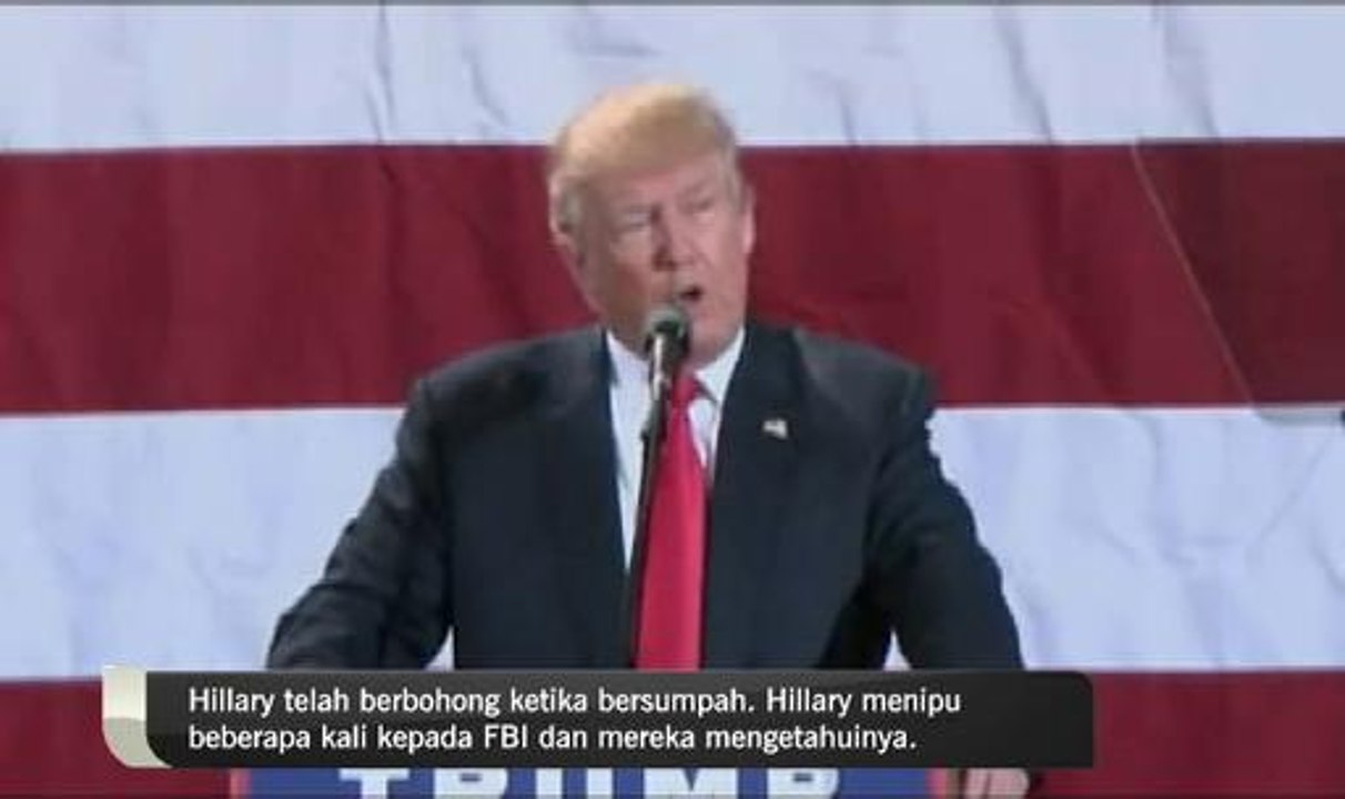 Donald Trump: FBI sudah temui bukti kukuh
