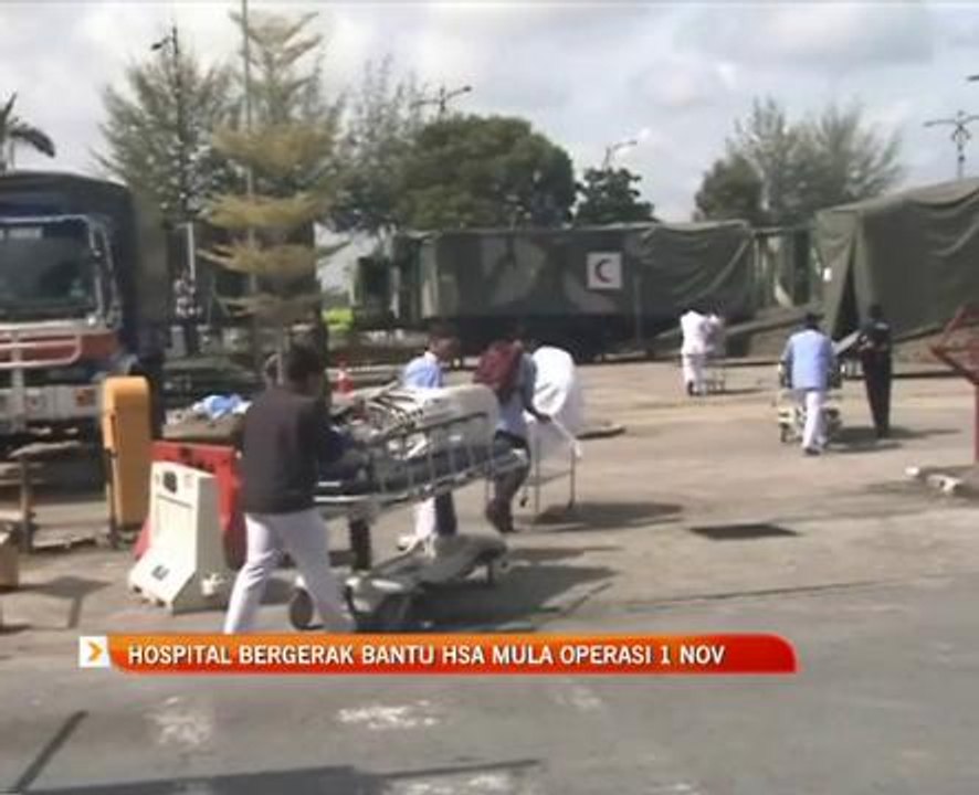 Hospital bergerak bantu HSA mula operasi 1 November