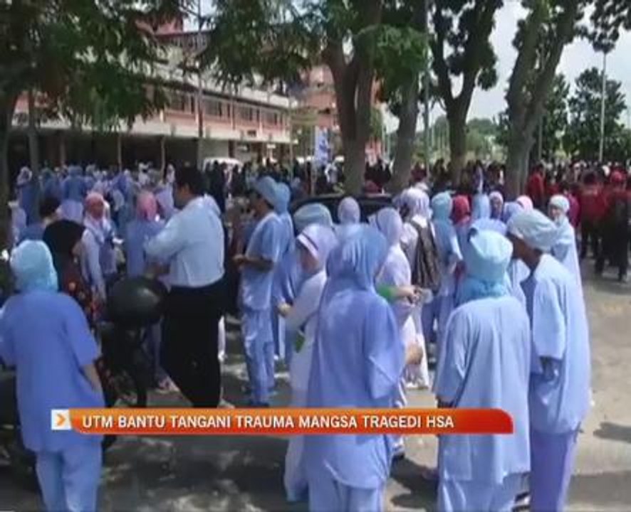 UTM bantu tangani trauma mangsa tragedi HSA