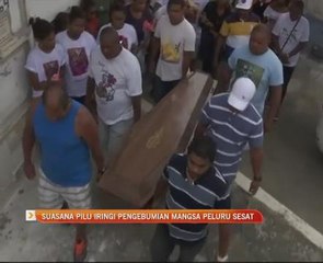 Suasana pilu iringi pengebumian mangsa peluru sesat