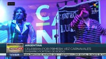 Argentina festeja sus carnavales tradicionales