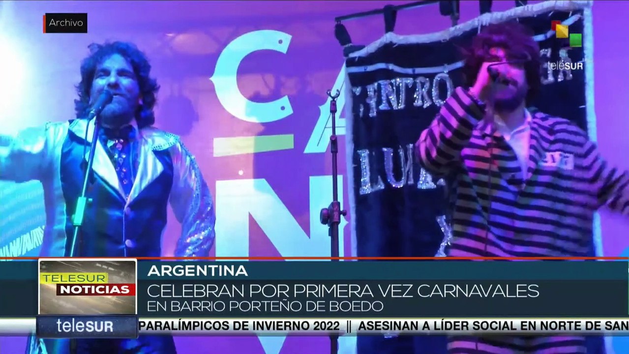 Argentina festeja sus carnavales tradicionales