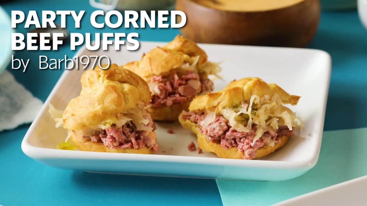 Party Corned Beef Puffs