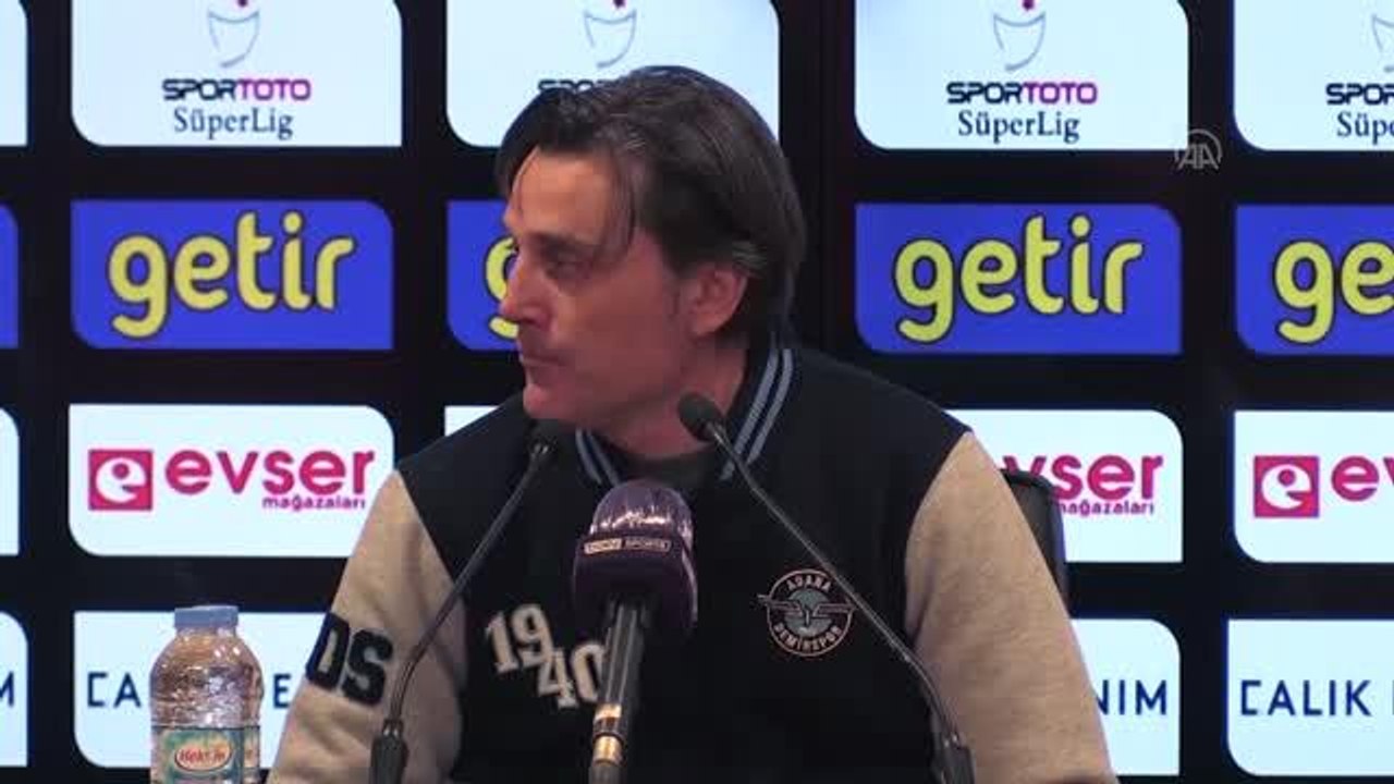 Yeni Malatyaspor-Adana Demirspor maçının ardından - Vincenzo Montella