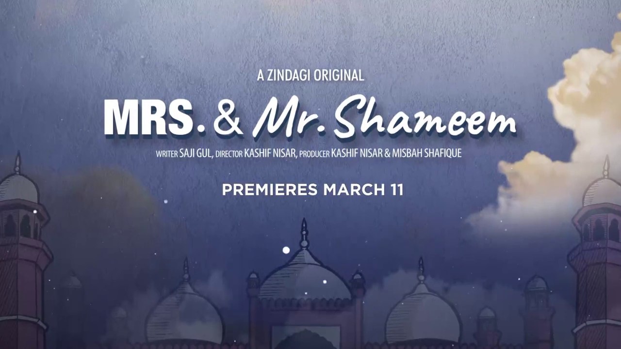 Mrs. Mr. Shameem Official Trailer Premieres March 11 On ZEE5 Cast Saba Qamar, Nauman Ijaz