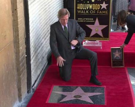 Hugh Laurie gets star on Hollywood Walk of Fame