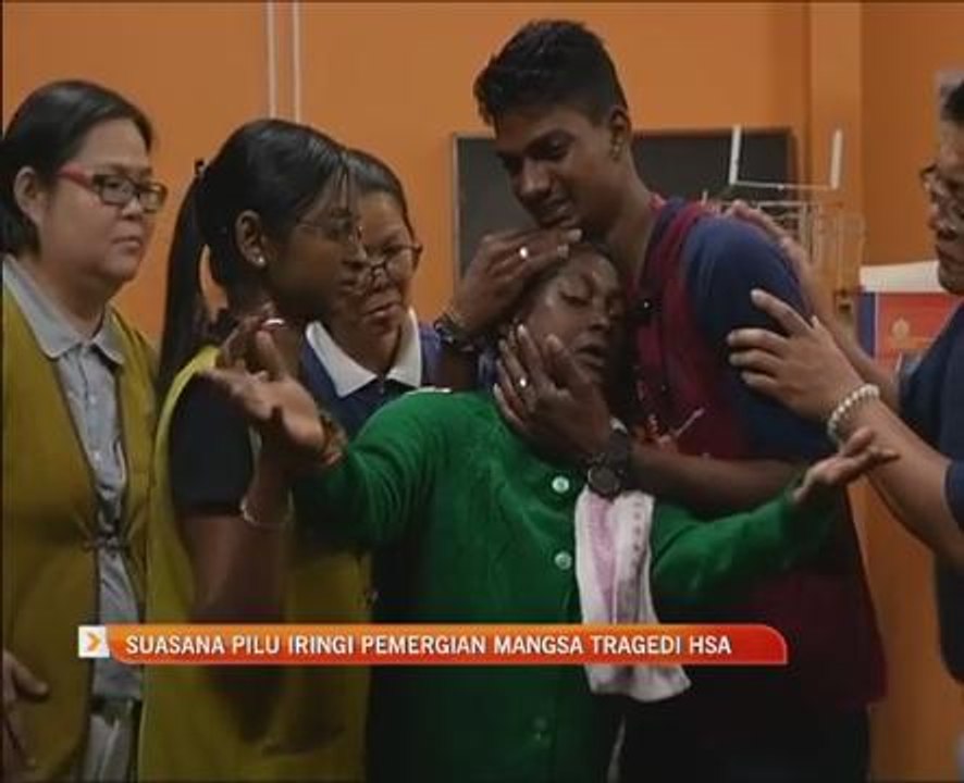 Suasana pilu iringi pemergian mangsa tragedi HSA