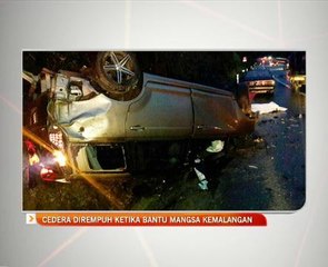 Cedera dirempuh ketika bantu mangsa kemalangan