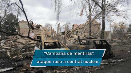 Rusia tilda en la ONU de "mentira" acusación de ataque ruso contra central nuclear en Ucrania
