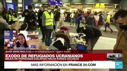 María Jesús Vega: "Con el deterioro de la situación en Ucrania, cada hora aumenta la migración"