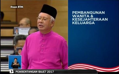 Bajet 2017: Hal Ehwal Wanita