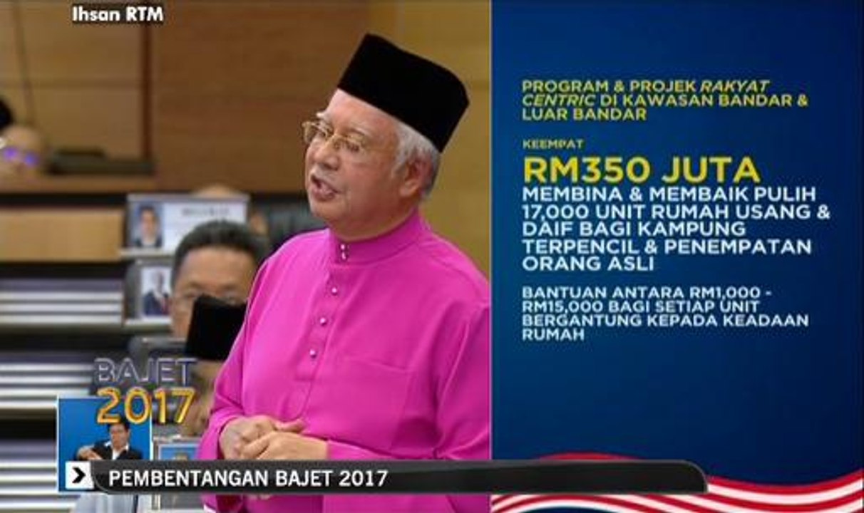 Budget 2017: Rakyat-centric projects