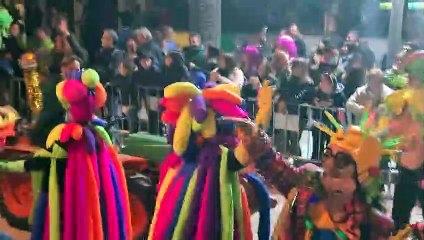 CARNAVAL SITGES 2022 : NIGHT STREET PARADE ( Rua De l'Extermini )