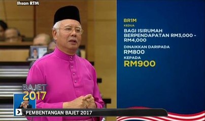 Budget 2017: 1Malaysia People's Aid (BR1M)