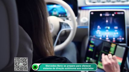 Mercedes-Benz se prepara para oferecer sistema de direção autônoma aos motoristas