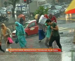 Malaysia bakal mengesahkan Perjanjian Iklim Paris