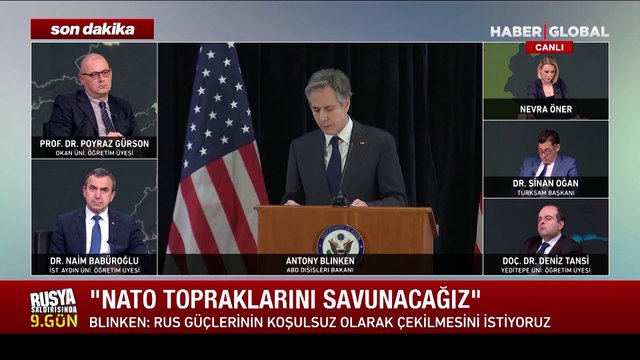 ABD Dışişleri Bakanı Blinken: Amacımız savaşın Ukrayna dışına taşmasını engellemek