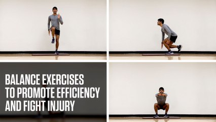 Balance Exercises to Promote Efficiency and Fight Injury