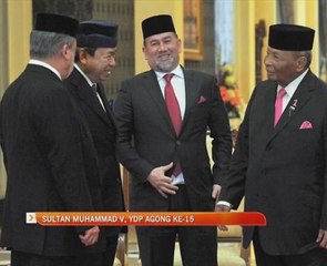 Sultan Muhammad V, Yang Di-Pertuan Agong ke-15