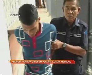 Anggota tentera dihukum penjara kerana merogol