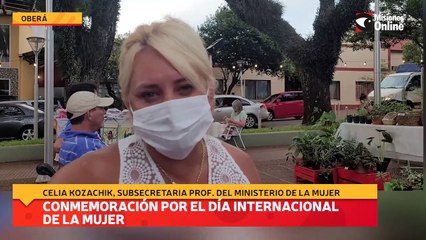 Conmemoración por el día Internacional de la Mujer