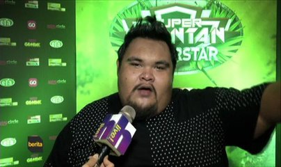 Abam Bocey masih perform walaupun sakit pinggang