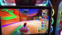 Mario kart Arcade GP first time reyki plays mario kart at funworld lagu mobil kecilku