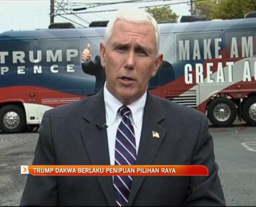 Trump dakwa berlaku penipuan pilihan raya