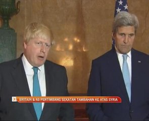 Britain & AS pertimbang sekatan tambahan ke atas Syria