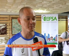 Bajet 2017: Kaji semula pemberian PTPTN