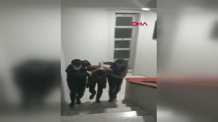 Trafikte çekiçli kavga kamerada